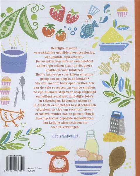Grote foto het grote kookboek voor kinderen boeken overige boeken