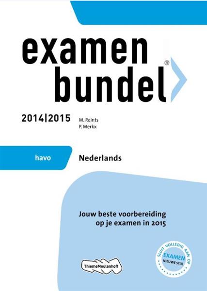 Grote foto examenbundel nederlands havo 2014 2015 boeken overige boeken