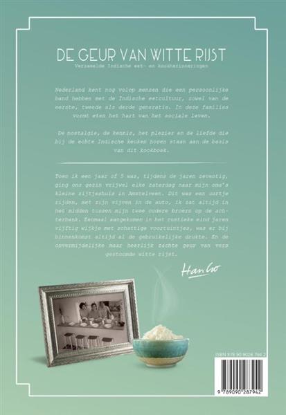 Grote foto de geur van witte rijst boeken kookboeken