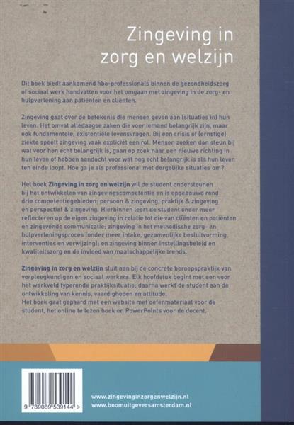 Grote foto zingeving in zorg en welzijn boeken gezondheid en voeding