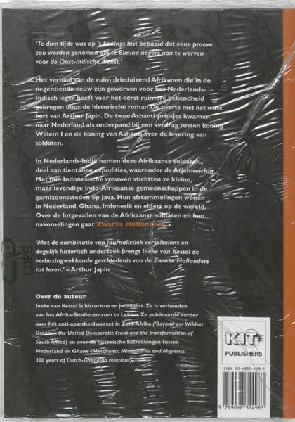 Grote foto zwarte hollanders boeken geschiedenis wereld