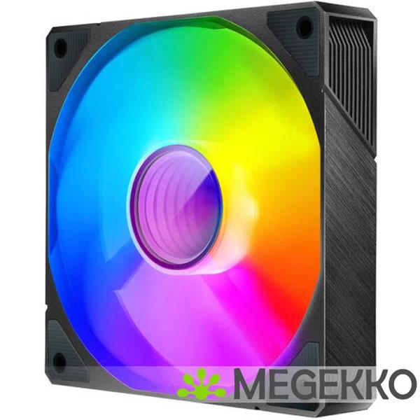 Grote foto azza pro fan computer behuizing ventilator 12 cm zwart 1 stuk s computers en software overige computers en software