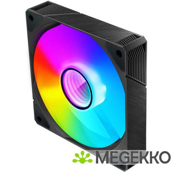 Grote foto azza pro fan computer behuizing ventilator 12 cm zwart 1 stuk s computers en software overige computers en software