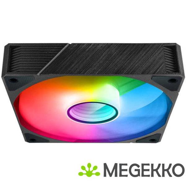 Grote foto azza pro fan computer behuizing ventilator 12 cm zwart 1 stuk s computers en software overige computers en software
