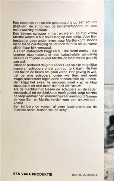 Grote foto tussen wal en schip boeken overige boeken