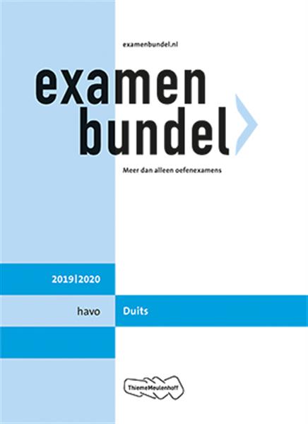 Grote foto examenbundel havo duits 2019 2020 boeken overige boeken