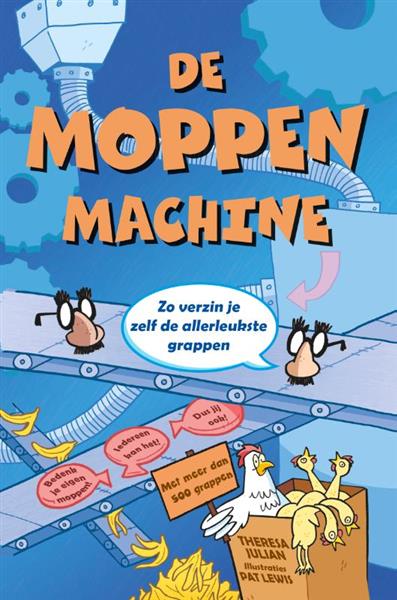 Grote foto de moppenmachine boeken jeugd 13 jaar en ouder