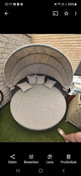 Grote foto zonneeiland als nieuw tuin en terras tuinmeubelen