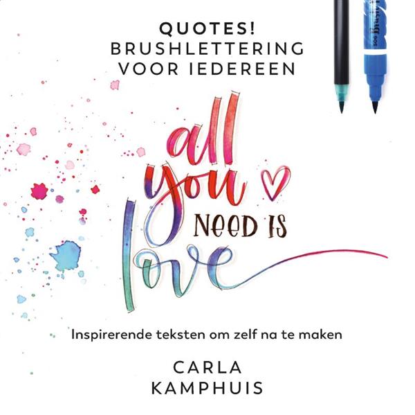 Grote foto quotes brushlettering voor iedereen boeken hobby en vrije tijd