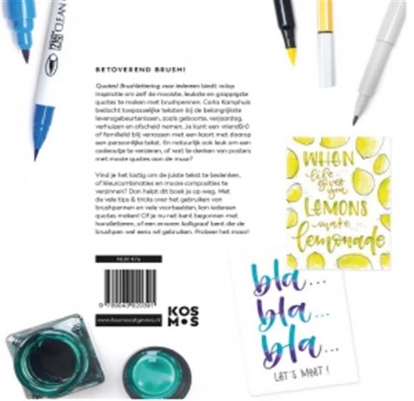 Grote foto quotes brushlettering voor iedereen boeken hobby en vrije tijd