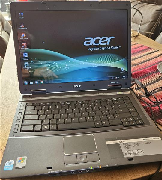Grote foto acer extensa 5220 celeron 530 cpu 1.73 ghz computers en software laptops en notebooks