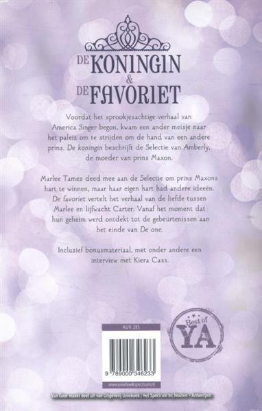 Grote foto de koningin de favoriet selection boeken jeugd 13 jaar en ouder