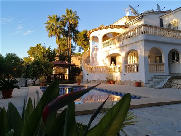 Grote foto vakantiewoning met prive zwembad moraira voor 6p vakantie spanje