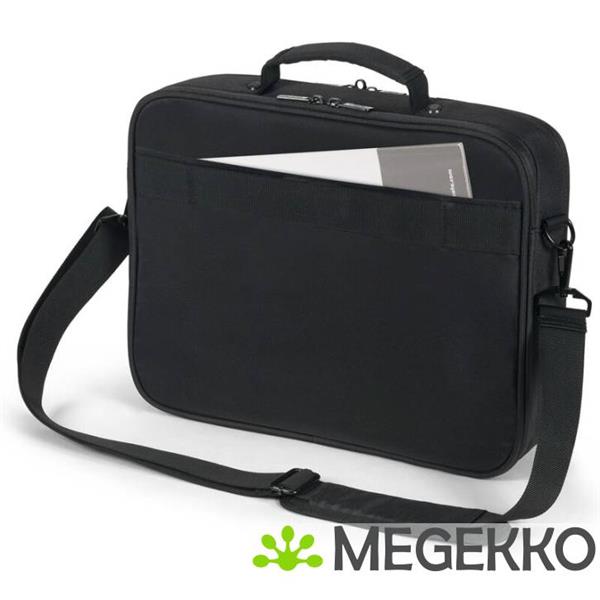 Grote foto dicota d32031 rpet laptoptas 43 9 cm 17.3 aktetas zwart computers en software overige computers en software