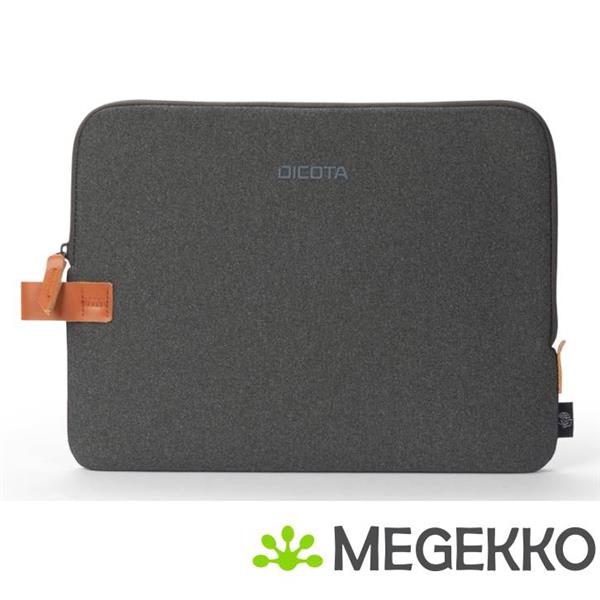Grote foto dicota d31771 rpet laptoptas 40 6 cm 16 laptopsleeve antraciet computers en software overige computers en software