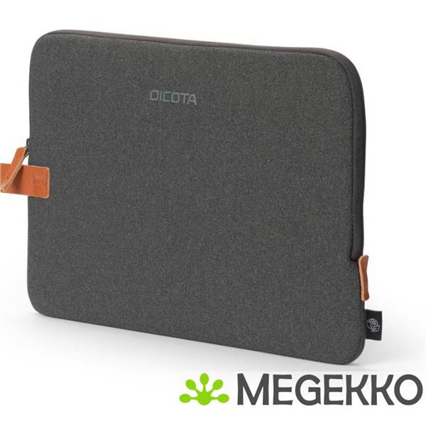 Grote foto dicota d31771 rpet laptoptas 40 6 cm 16 laptopsleeve antraciet computers en software overige computers en software