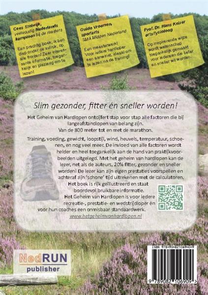 Grote foto het geheim van hardlopen boeken hobby en vrije tijd