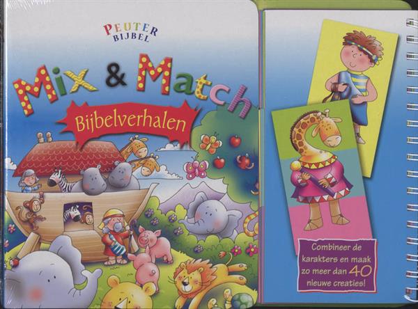 Grote foto mix match bijbelverhalen peuterbijbel serie boeken overige boeken