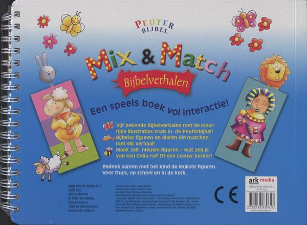 Grote foto mix match bijbelverhalen peuterbijbel serie boeken overige boeken
