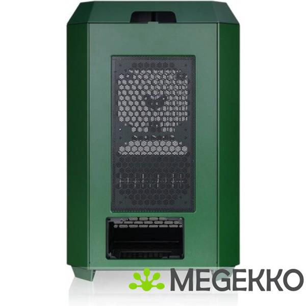 Grote foto thermaltake 300 racing green micro tower groen computers en software behuizingen en kasten