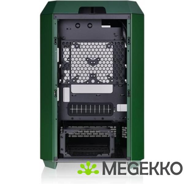 Grote foto thermaltake 300 racing green micro tower groen computers en software behuizingen en kasten
