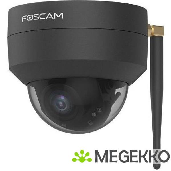 Grote foto foscam d4z b 4mp dual band wifi ptz dome camera zwart audio tv en foto professionele video apparatuur