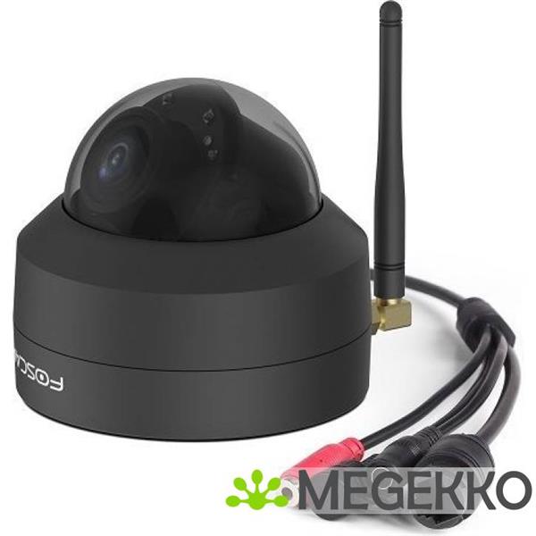 Grote foto foscam d4z b 4mp dual band wifi ptz dome camera zwart audio tv en foto professionele video apparatuur