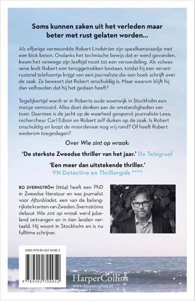 Grote foto wie zonder zonde is carl edson 2 boeken thrillers