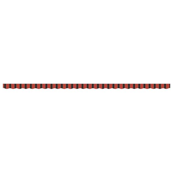 Grote foto vidaxl markies valance multikleur 5.8 x 0.2 m canvas tuin en terras overige tuin en terras