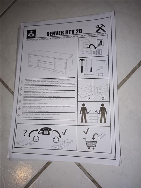 Grote foto tv meubel denver rtv 2d huis en inrichting tv meubels