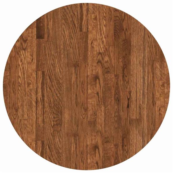 Grote foto vidaxl tafelblad donkerbruin 60 x 2.5 cm massief eikenhout antiek en kunst stoelen en banken