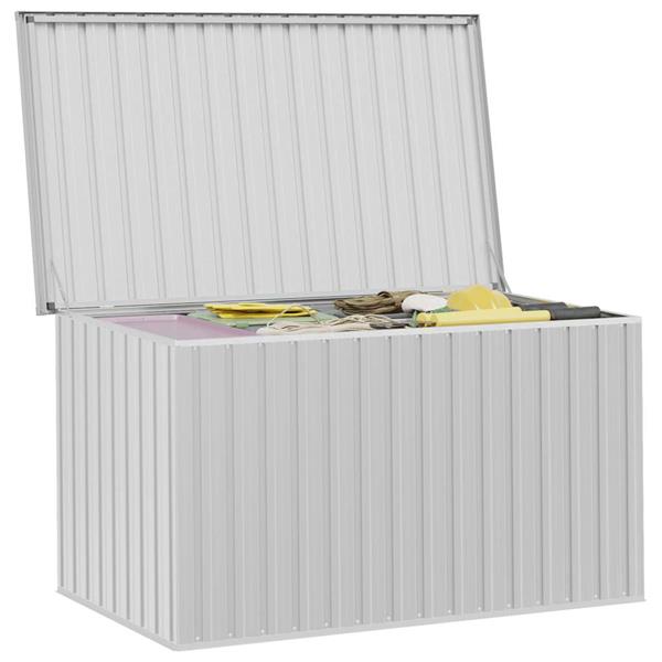 Grote foto vidaxl tuinbox 171x99x93 cm grijs tuin en terras overige tuin en terras