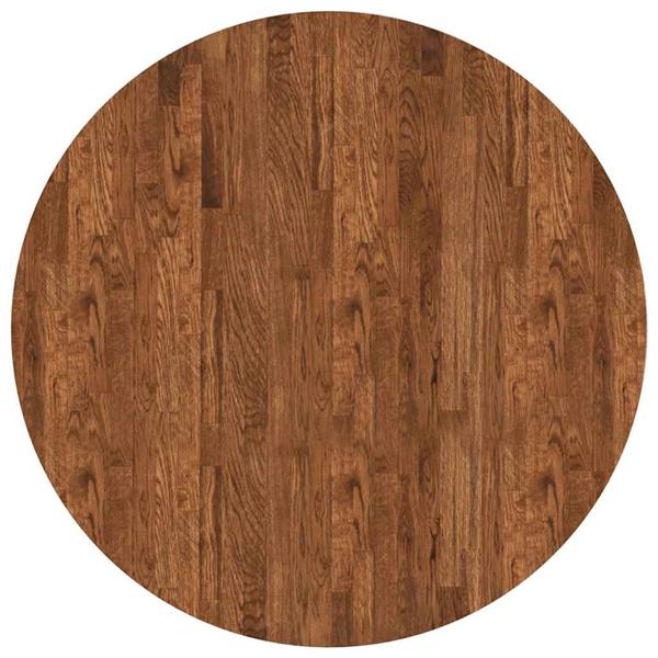 Grote foto vidaxl tafelblad donkerbruin 90 x 4 cm massief eikenhout antiek en kunst stoelen en banken
