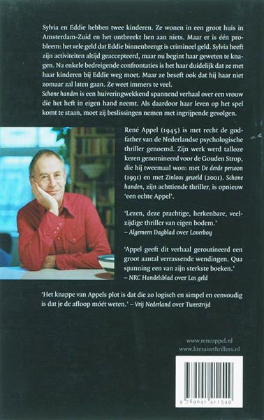 Grote foto schone handen boeken thrillers
