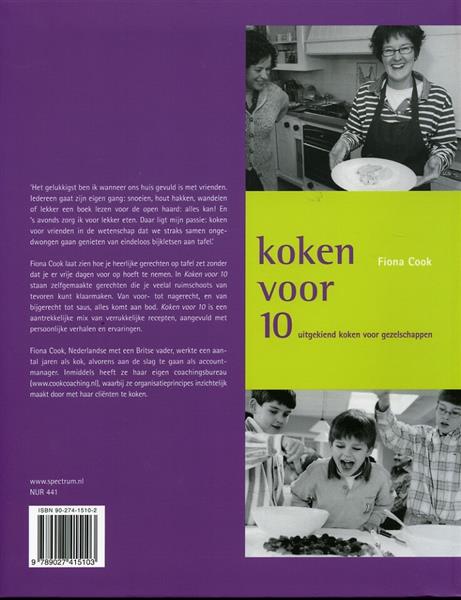 Grote foto koken voor 10 boeken kookboeken