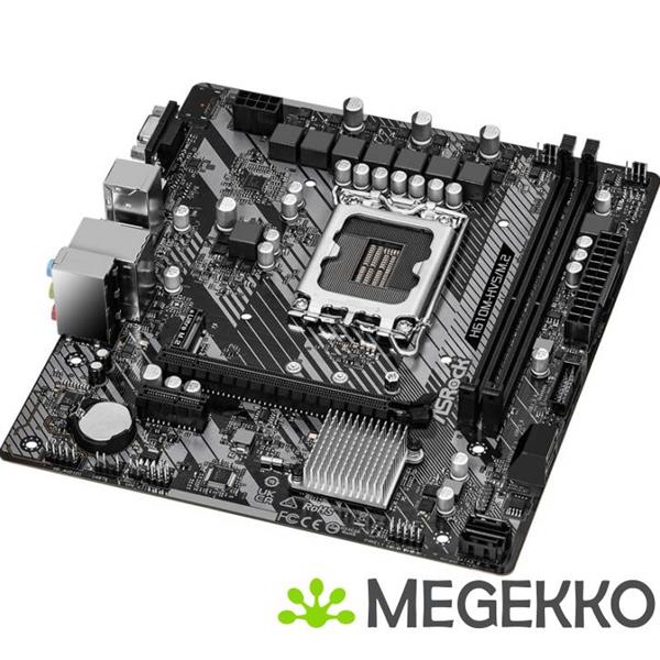 Grote foto asrock h610m hvs m.2 r2.0 computers en software moederborden