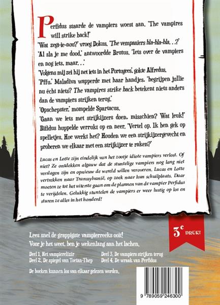 Grote foto de vampiers strijken terug vampierzootje 3 boeken jeugd 13 jaar en ouder