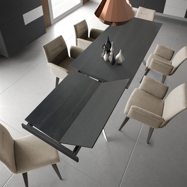 Grote foto mintjens designtafel cascade uitschuifbaar huis en inrichting eettafels