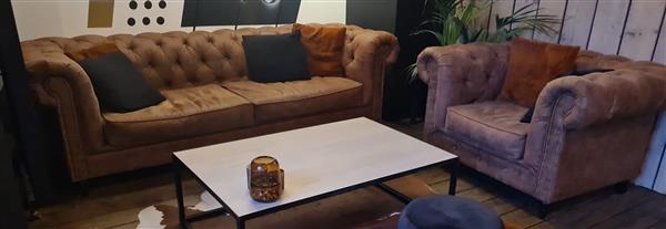 Grote foto chesterfield huis en inrichting fauteuils