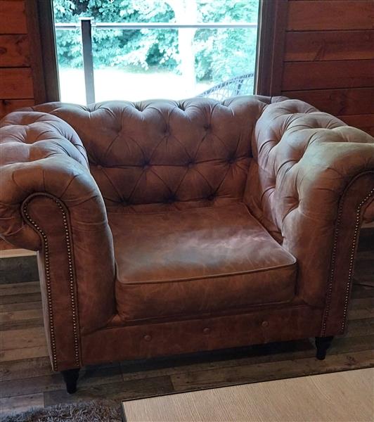 Grote foto chesterfield huis en inrichting fauteuils