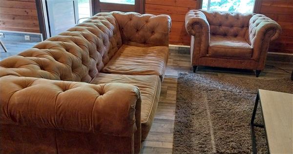 Grote foto chesterfield huis en inrichting fauteuils