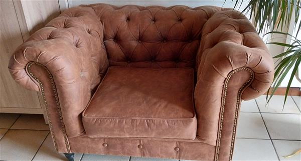 Grote foto chesterfield huis en inrichting fauteuils