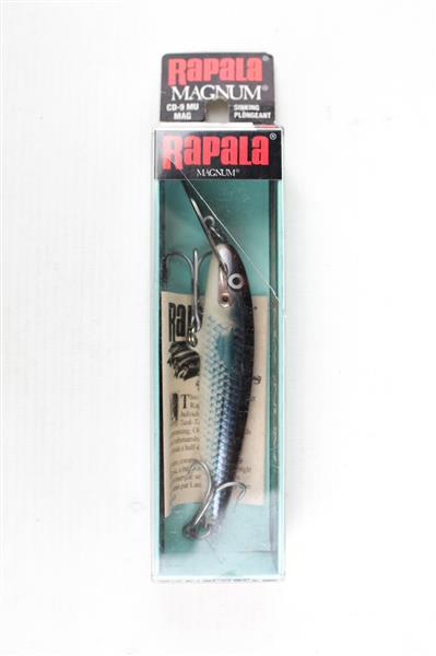 Grote foto rapala magnum mu mag mullet mullet stainless steel sinking plug cd 11 11cm 24g sport en fitness vissport