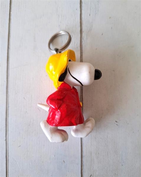 Grote foto vintage snoopy sleutelhanger 1972 verzamelen sleutelhangers