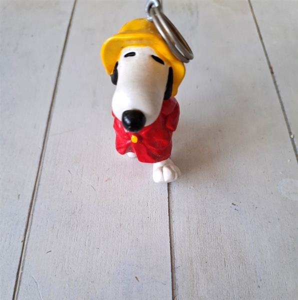 Grote foto vintage snoopy sleutelhanger 1972 verzamelen sleutelhangers