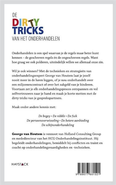Grote foto de dirty tricks van het onderhandelen boeken overige boeken