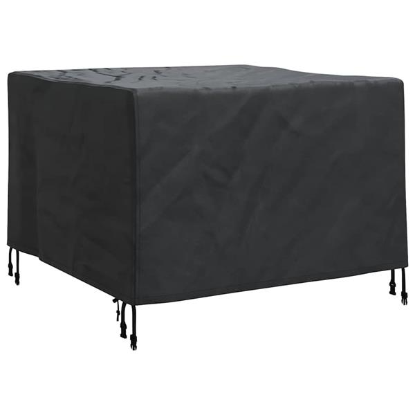 Grote foto vidaxl buitenmeubelhoes zwart 99 x 99 x 60 cm 210d oxford stof tuin en terras tuinmeubelen