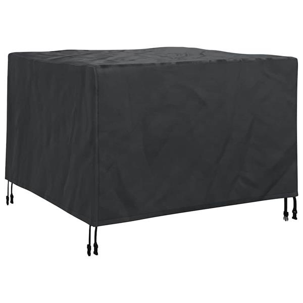 Grote foto vidaxl buitenmeubelhoes zwart 99 x 99 x 60 cm 210d oxford stof tuin en terras tuinmeubelen