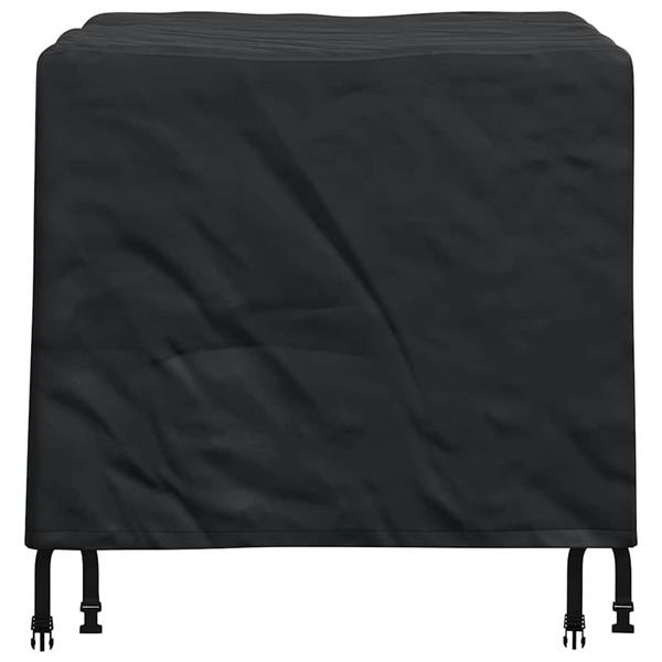 Grote foto vidaxl buitenmeubelhoes zwart 82 x 82 x 65 cm 420d oxford stof tuin en terras tuinmeubelen