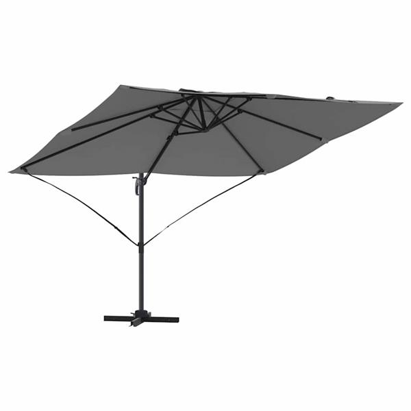 Grote foto vidaxl cantilever roma parasol antraciet en zwart 352 x 251 x 260 cm tuin en terras overige tuin en terras